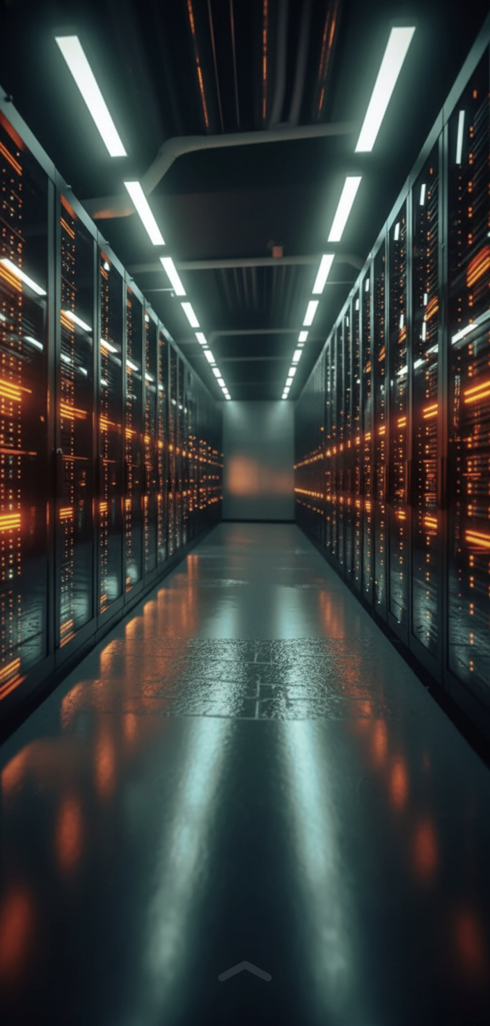 Data Center Server Corridor